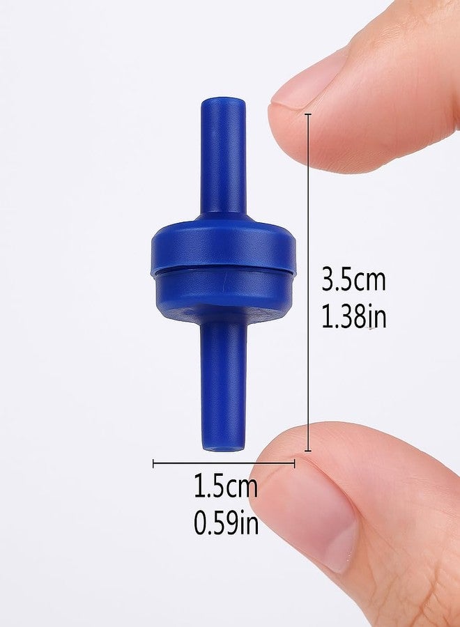 VAYINATO® 5 Pack (Blue) Aquarium Air Pump Check Valves - Durable One-Way Non-Return Valves for Fish Tank Airline Tubing, Prevent Backflow & Pump Damage, Reliable Flow Control - Image 4